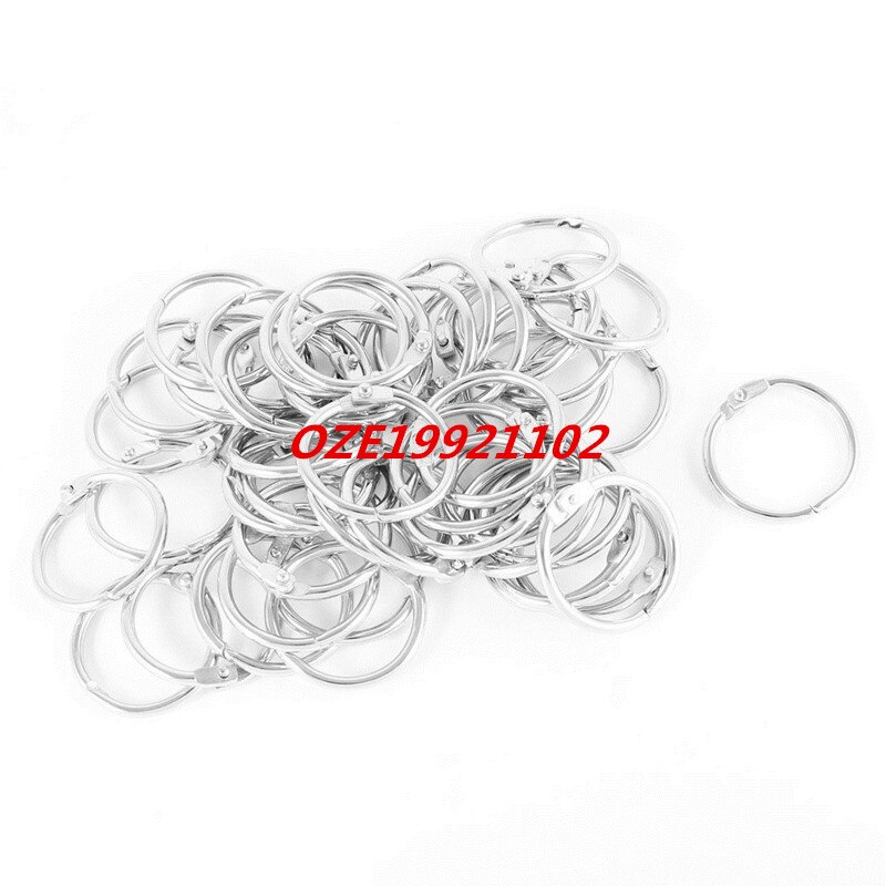30mm Openable Dia Metalen Lente O-ring Losse Blad Ring