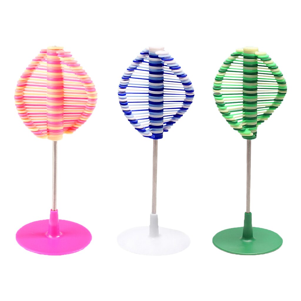Plastic Spiral Decompression Spinning Adult Toy Ornaments Birthday