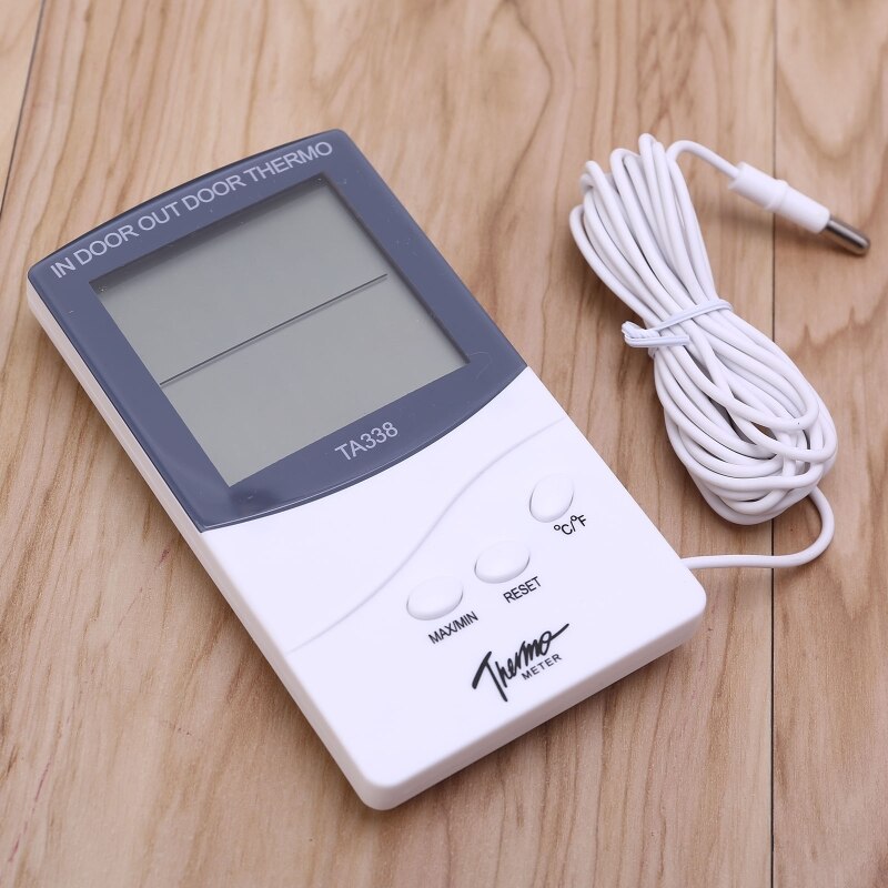 TA338 precyzyjny elektroniczny termometr z sondą kryty zewnętrzny przemysłowy podwójny termometr cyfrowy