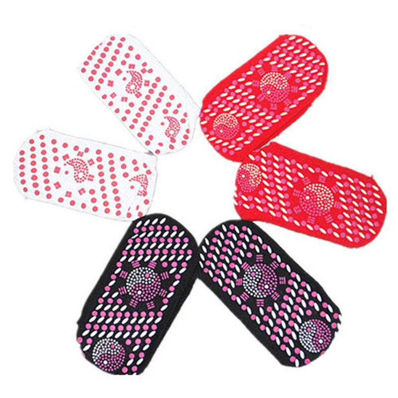 Neue Atmungsaktive Massage Socken Komfortable Turmalin Magnet Therapie Massager Selbst-Heizung Gesundheit Fußpflege Socken