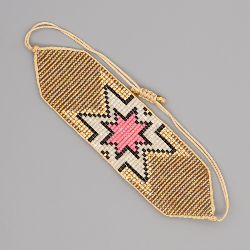 Go2boho Star Bracelets Miyuki Hand Woven Bracelet For Women Mexican Jewelry Manufacturers Adjustable Jewellery