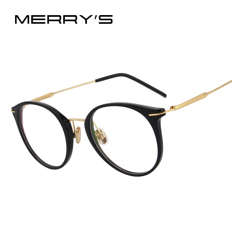 MERRYS Women Retro Cat Eye Optical Glasses Frames Eyeglasses S2075