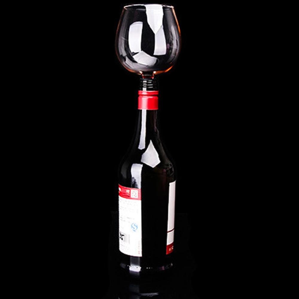 Red Wine Champagne Glass Cup with Silicone Seal 401-500ml Drink Directly from Bottle Crystal Glasses Cocktail Mug