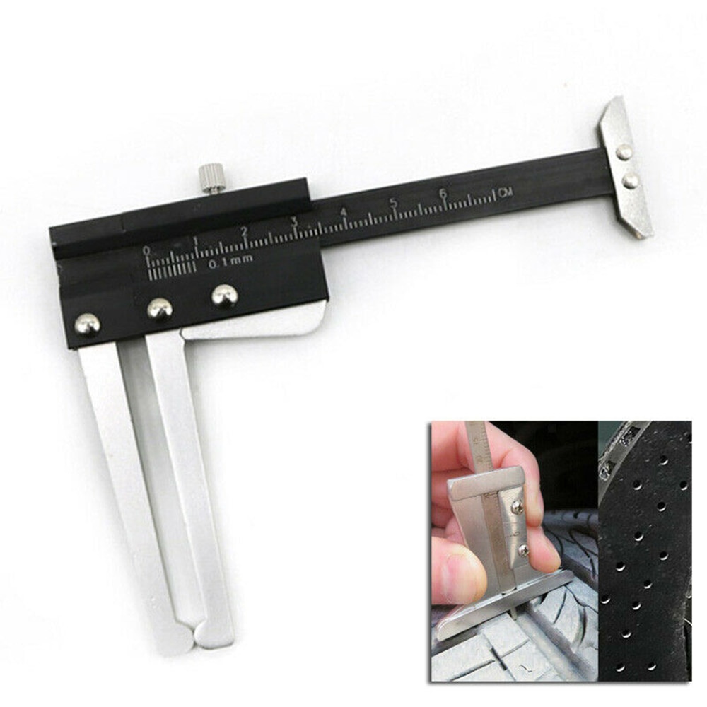 Stainless Steel Vernier Brake Disc Caliper 0-60mm Brake plate vernier calipers Brake Rotor Gauge For Brake Discs Disks Measuring