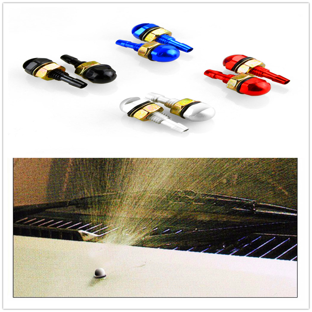 Car Spray water Bonnet Wiper Nozzle for Honda City OSM FC Small PUYO Element Step REMIX CRV Sports Ridgeline HR-V CR-V