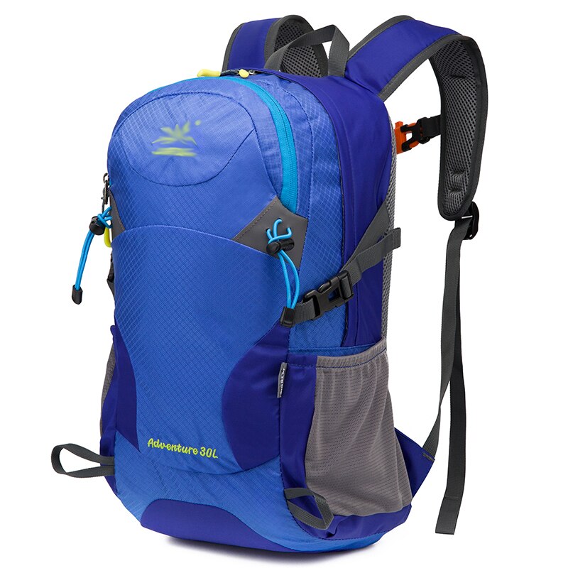 Travel Backpack Unisex Mountain Climbing Backpack Outdoor Hiking Backpack 30L Camping Backpack Nylon Waterproof Ultra-Light Bag: Dark Blue