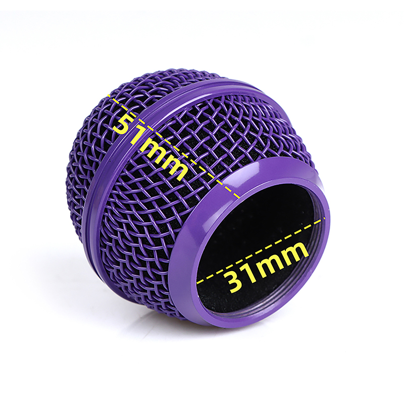 1 Stück für Shure sm58 Funk mikrofon Ersatz Metall mikrofon Kühlergrill ersetzt Beruf elle Party Mikrofon Kopfteil