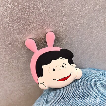 3D Universal mobile Phone Stretch Bracket Cartoon Air Bag Phone Expanding phone Stand Finger car phone Holder: Lucy