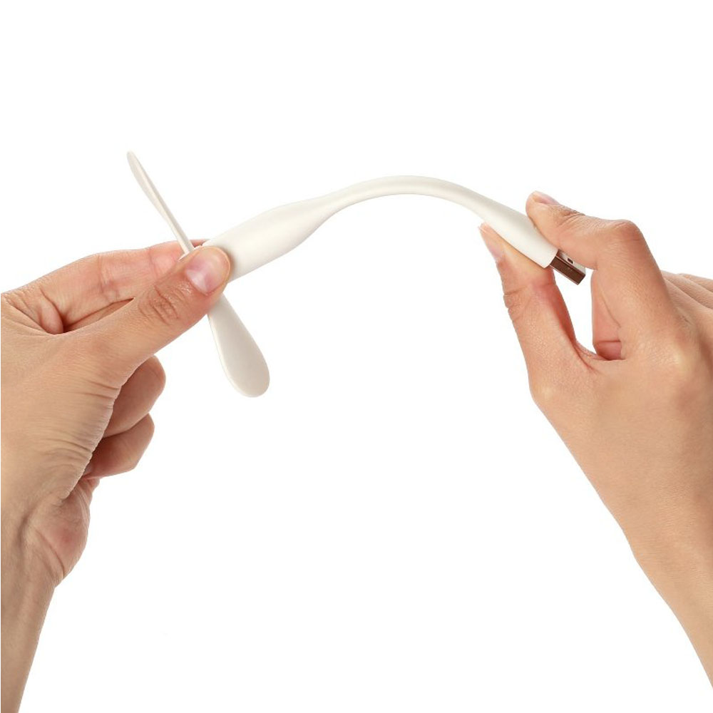 Original Xiaomi Mijia Portable USB Fan Flexible USB Fan Cooler for Power Bank Laptop Notebook Computer Flexible Fan