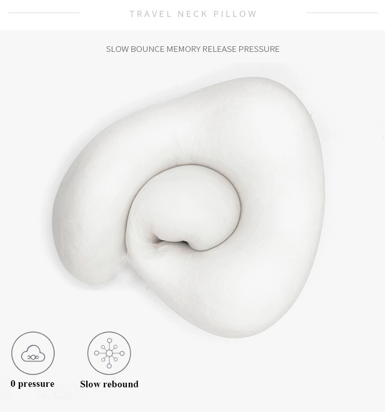Memory Foam U Vormige Hals Kussens Zachte Trage Rebound Ruimte Reizen Kussen Nek Cervicale Gezondheidszorg Vliegtuig Reizen Hoofdsteun