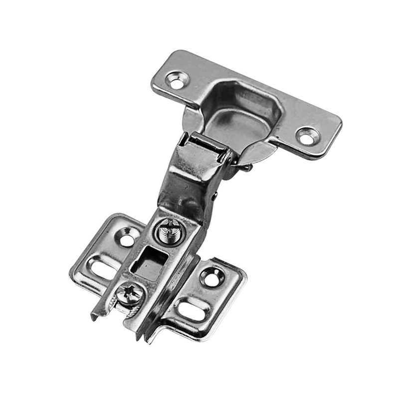 1PC Cabinet Hinge Stainless Steel Door Hydraulic Hinges Damper Buffer Soft Close For Cabinet Cupboard Furniture Accessories: Full overlay