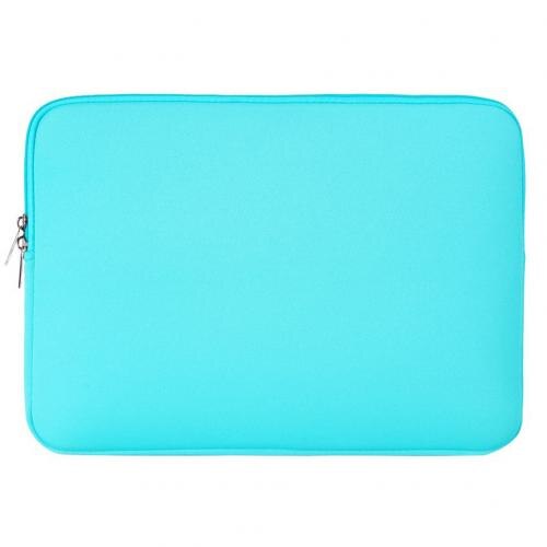Waterdichte schokbestendige laptoptas met ritssluiting, beschermhoes voor macbook: Blauw / 11 inch