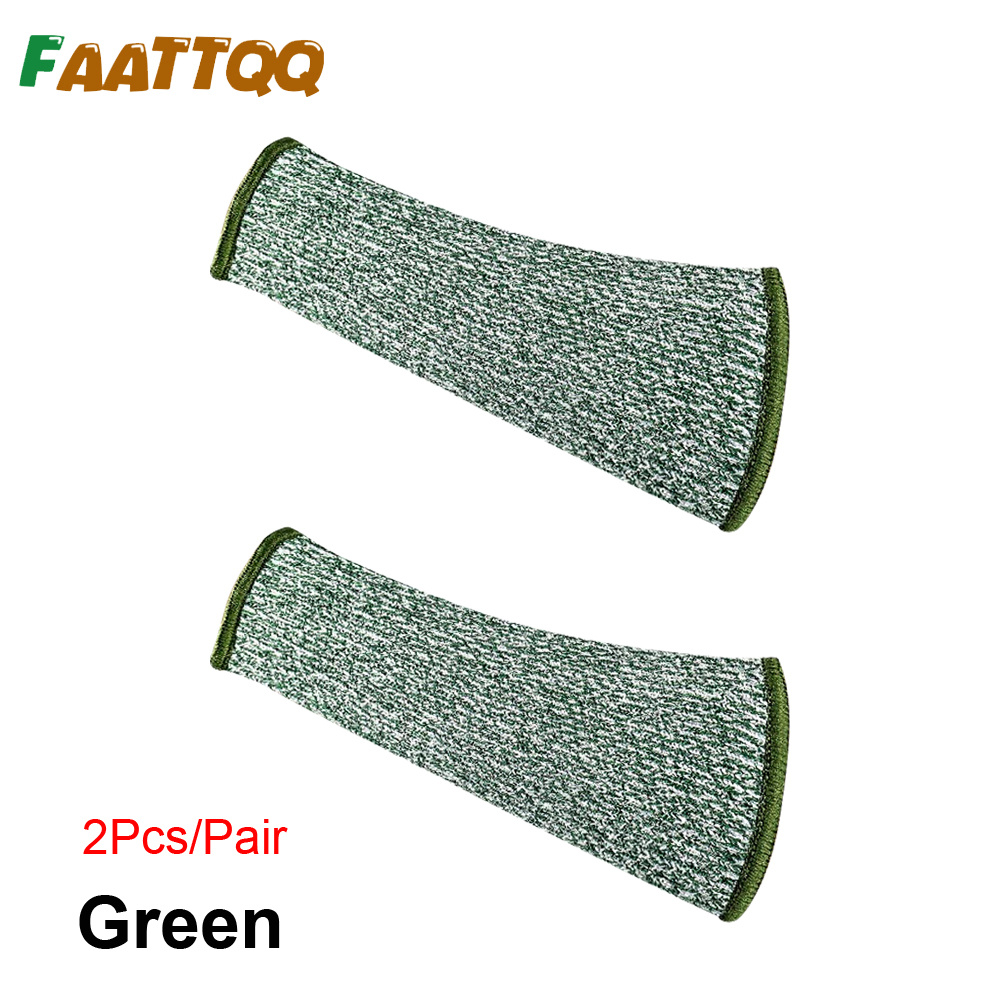 Arm Protectors for Thin Skin, Protective Cut Resistant Forearm Sleeves Arm Guards for Men Women Work, Scratches, Biting,Bruising: green