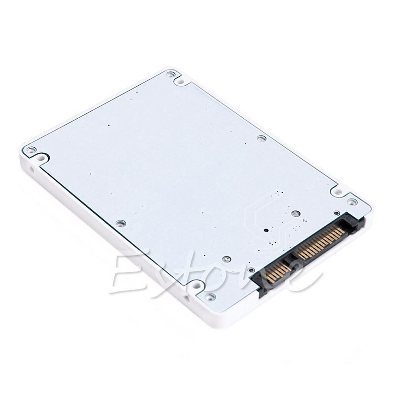 1.8" Micro SATA SSD HDD to 2.5" SATA Adapter Converter Card with 7mm Thick