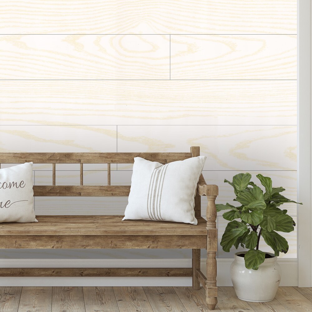 Funlife® 20x300cm Golden Wood Floor Sticker PVC Waterproof Wall Sticker for Bedroom Bathroom Kitchen Furniture Home Decor