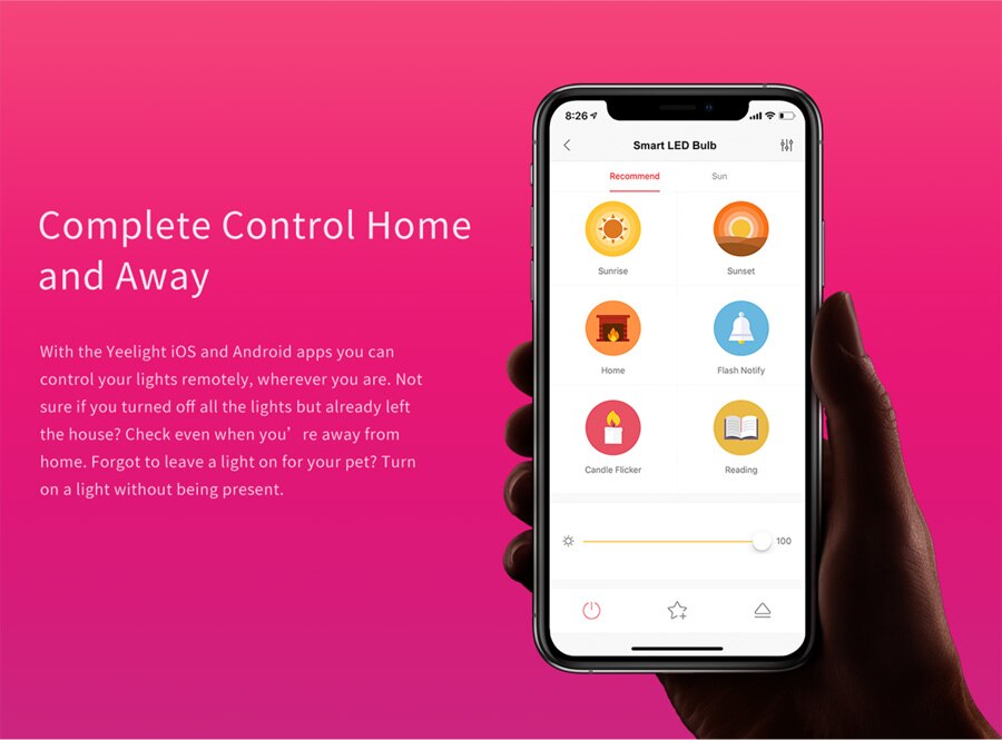 Global version yeelight smart LED bulb 1S / 1SE WIFI colorful smart home lamp Voice control with Xiaomi mijia APP mihome homekit