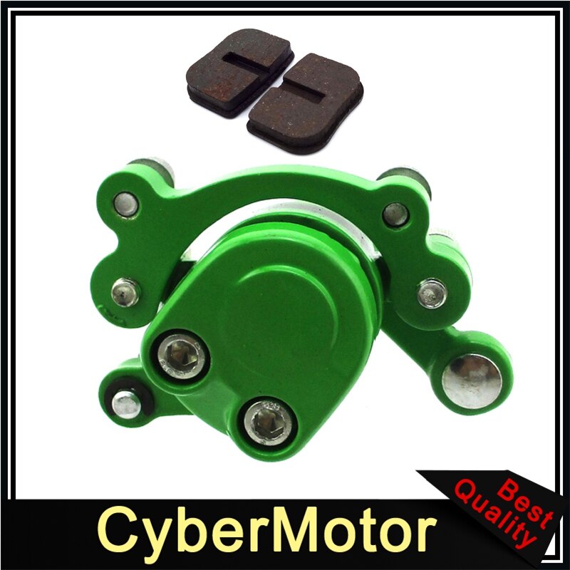 Étrier de frein à disque avec plaquettes, pour rasoir MX500 MX650 SX500, vélo Dirt Quad E500S Scooter: Green