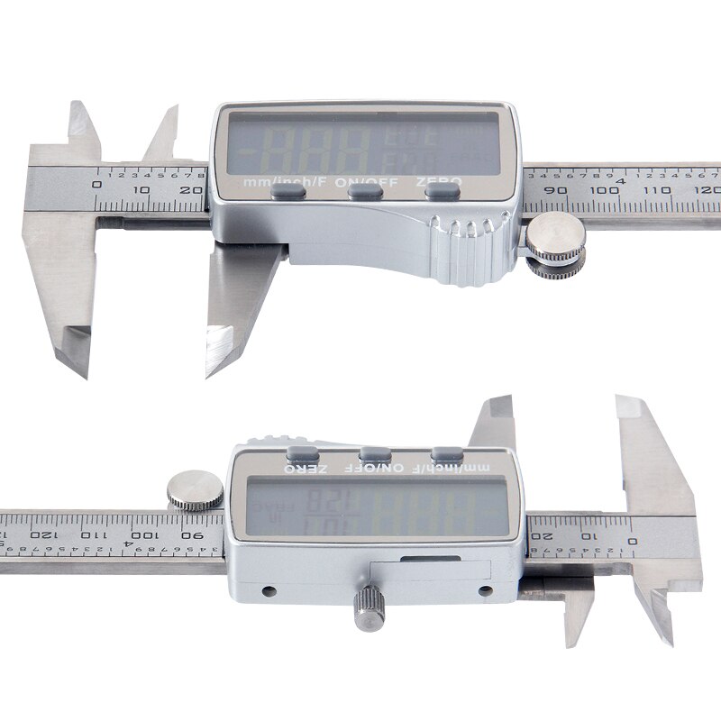 RUITOOL Digital Caliper 0-150mm Metric/Inch/Fraction Electronic Vernier Calipers Stainless Steel Micrometer Measuring Tools