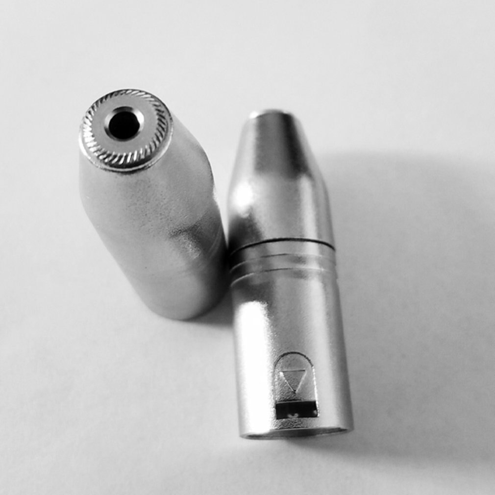 3.5mm Microphone Cable Connector Male Plug Female Jack 3 Pin XLR Mic Adaptor Portable Electronics Accessories