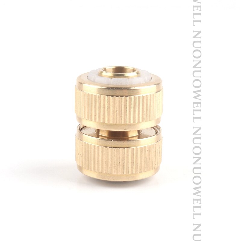 1pcs 1/2" 3/4"Garden Quick Connector Copper Thread Mental Joint Irrigation Hose Fittings Watering Tube Accessories Pipe Adaptor