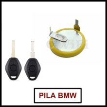 BATERIA para llave bmw BMW E39 E46 E49 E60 E90 M3 M5 X3 X5 320 330 LIR2025 Recargable Li-Ion válida para la Repuesto para el mando del coche