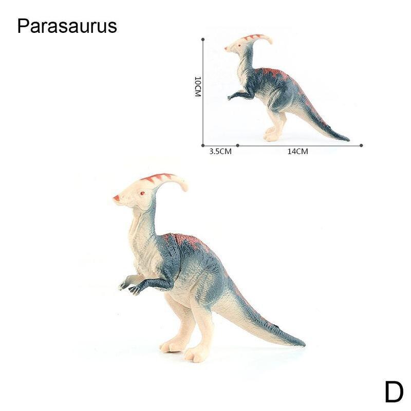 Simulazione piccolo dinosauro modello giocattolo Yrannosaurus Rex velocraptor bambini mirrosaurus regali di compleanno per bambini Wyvern I4D3: D