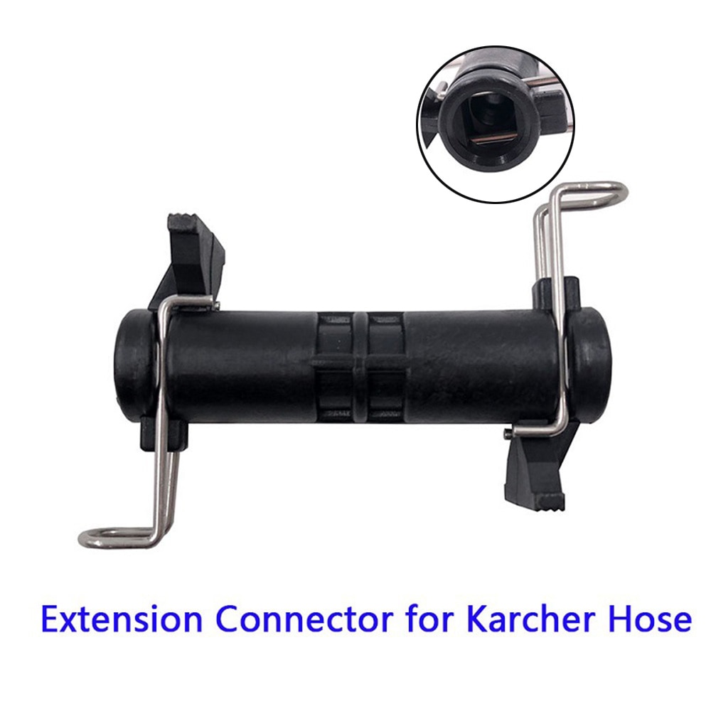 For karcher k-serien slangeforlenger høytrykksvann svart utstyr nylon