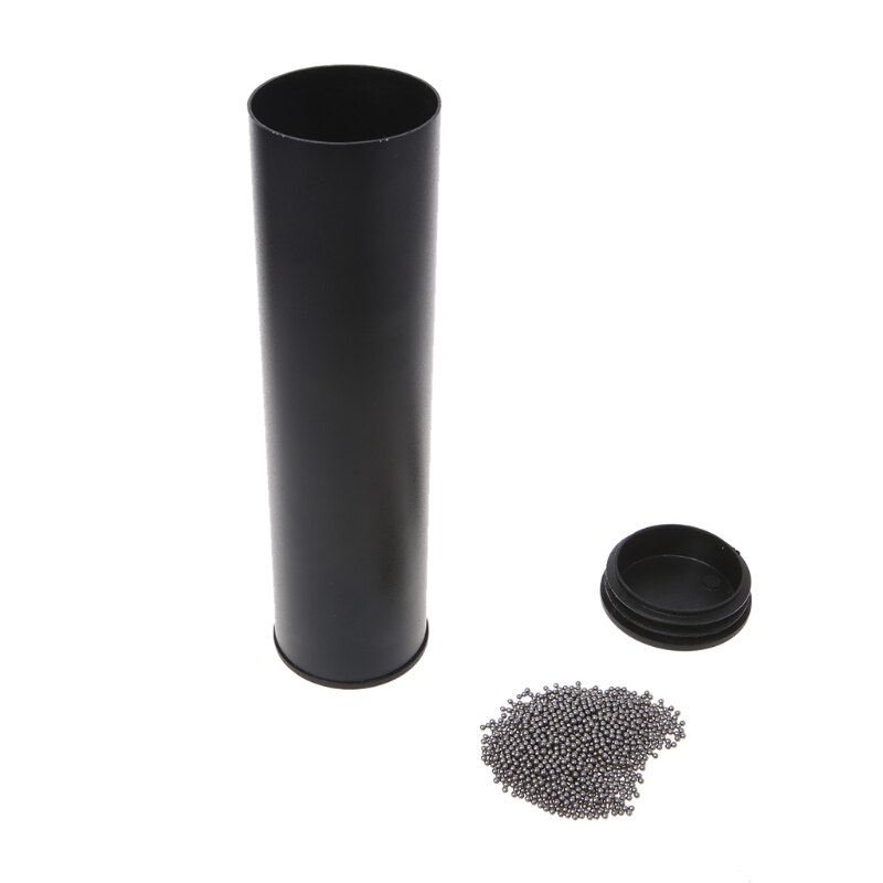 Stainless Steel Cylinder Sand Shaker Rhythm Musical Instruments Percussion 3 Color