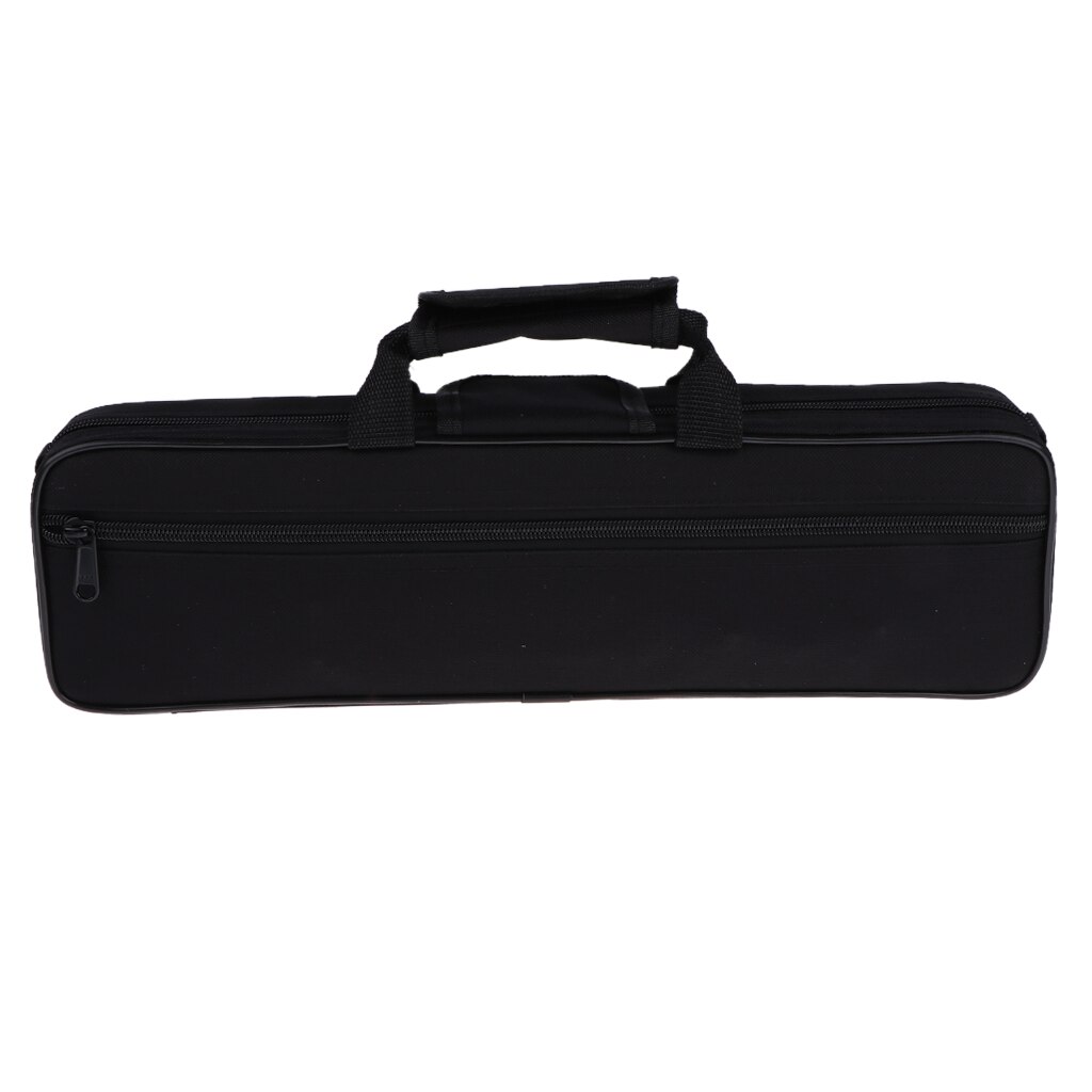 Nylon gepolstert Flöte fallen Schaum Innen Tasche Handtasche Schulter Tasche Schwarz