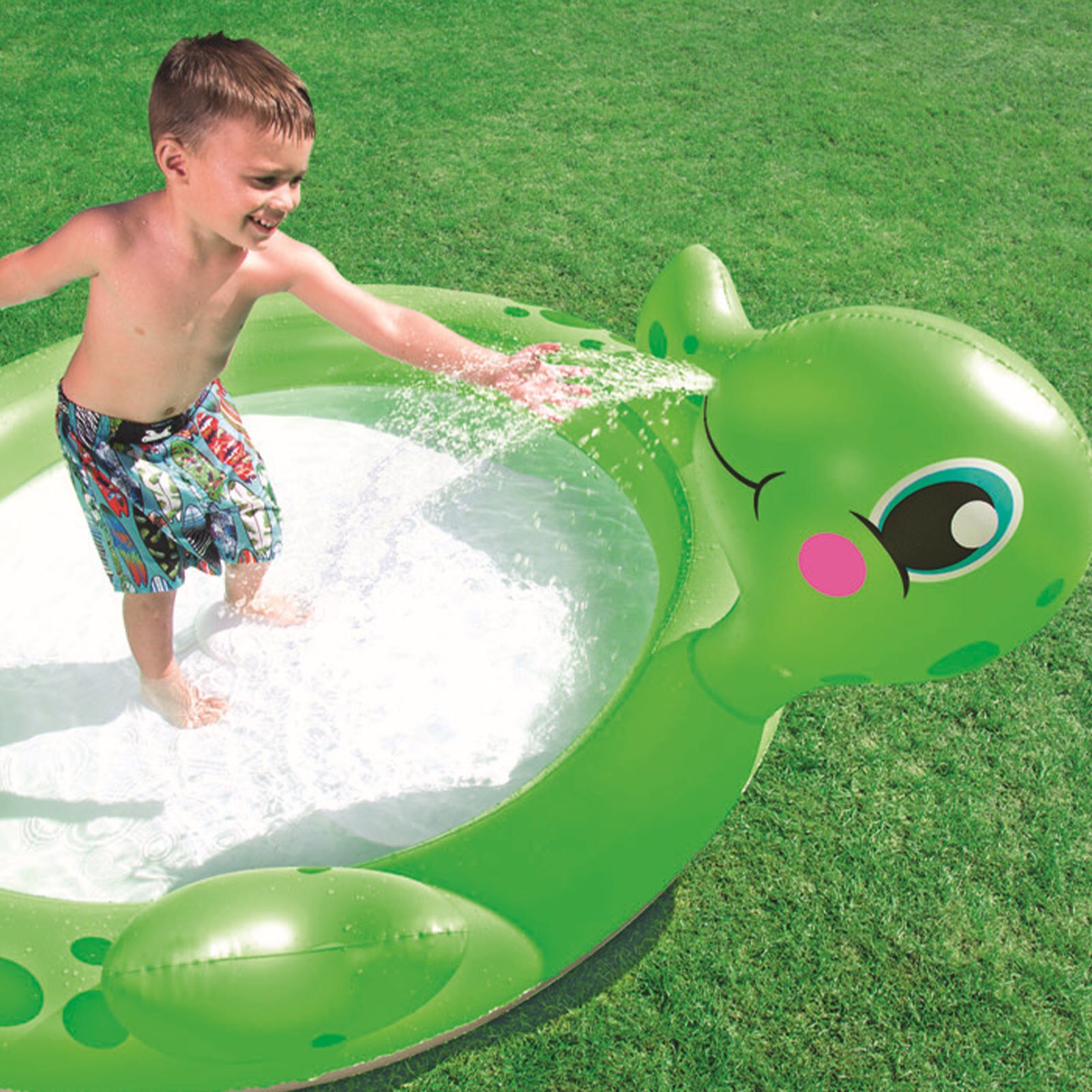 Fountain, Inflatable Ocean Ball Pool, Play Pool, Baby Swimming Pool Thickened Fishing Sand Pool
