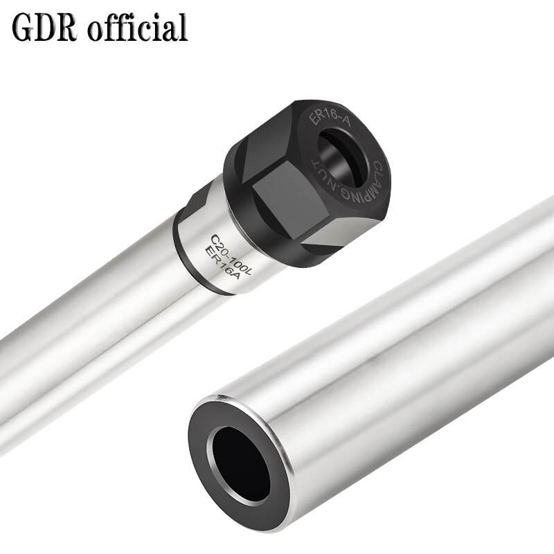 Mandrin de haute précision, porte-outil d&#39;extension CNC 0.003 C10 C12 C16 C20 C25 C32 ER8 ER11 ER16 ER20 ER25 ER32 40