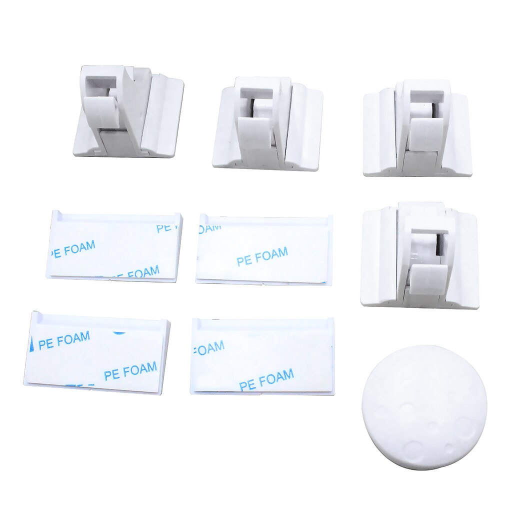 Magnetische Kind Lock Kinderen Bescherming Baby Veiligheid Lock Lade Klink Kast Deurslot Limiter Kinderen Veiligheidssloten: 4 locks with 1 key
