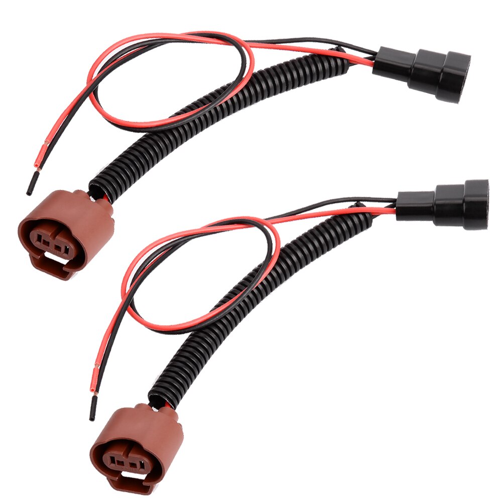 Yunpicar Oem 9006 HB4 Mannelijke Vrouwelijke Adapter Kabelboom Sockets Pre-Wired Connector Voor Koplampen Mistlichten