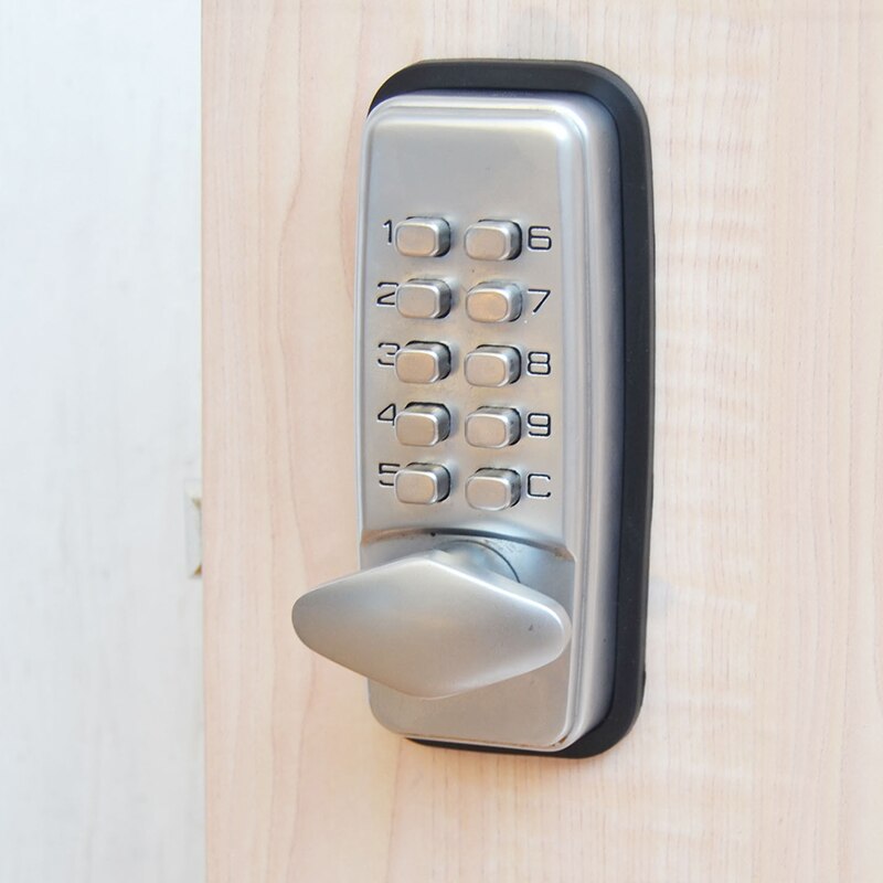 Keyless Mechanical Keypad Code Lock Digital Locker Home Entry Security Safety Door Loc