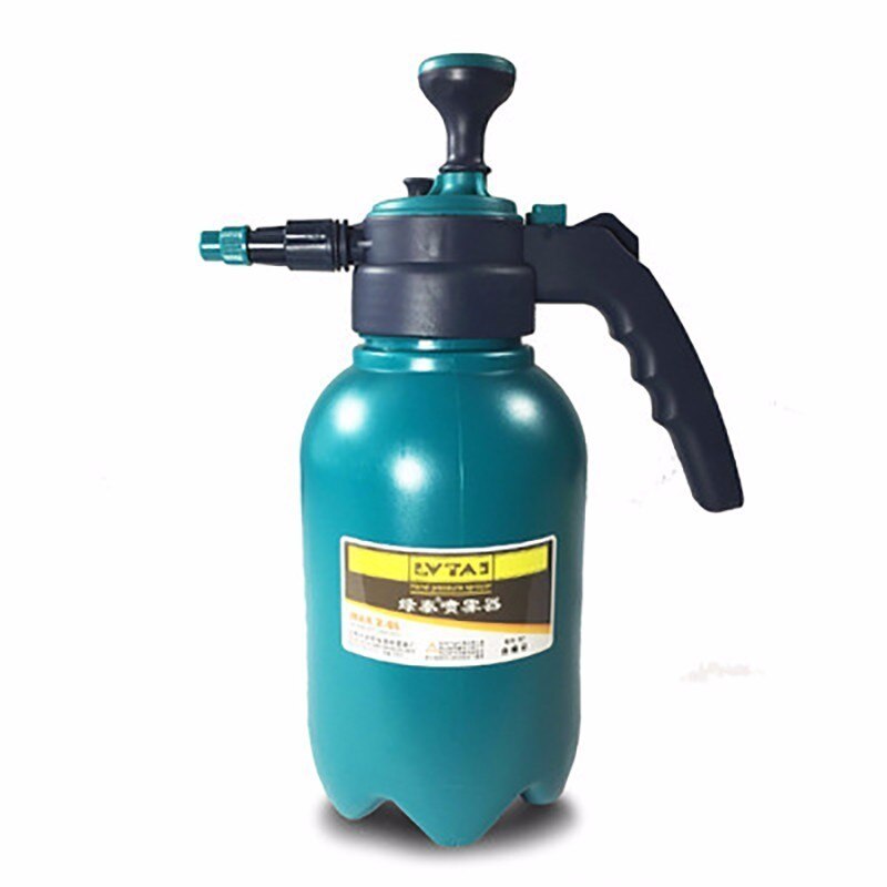 Vikye Lange tuit gieter, 1,2 l PP snoepkleurige gieter modieuze transparante tuin bloem sproeier eenvoudige Scandinavische stijl voor potplanten (blauw