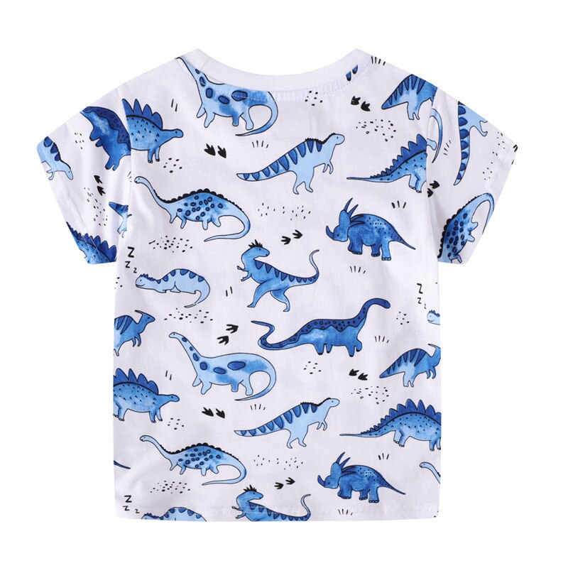 Springende meters peuter jongens t-shirts met koninklijke garde applicatie katoenen zomer o-hals baby jongen meisje t-shirts tops kinderkleding