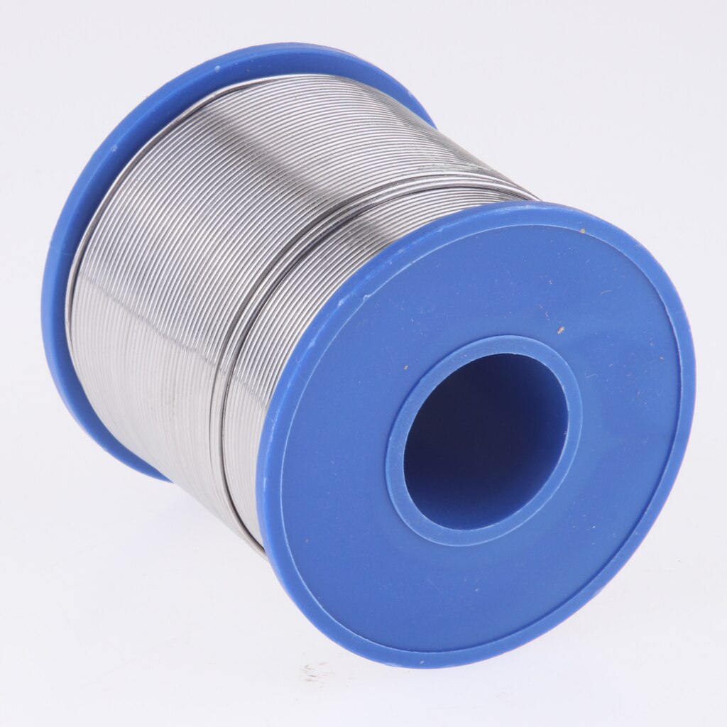 Hilo de soldadura de estaño y plomo 500g, núcleo de colofonia 2%, herramienta de soldadura de hierro fundente, diámetro de 0,8mm para soldadura eléctrica y electrónica, rollo de alambre