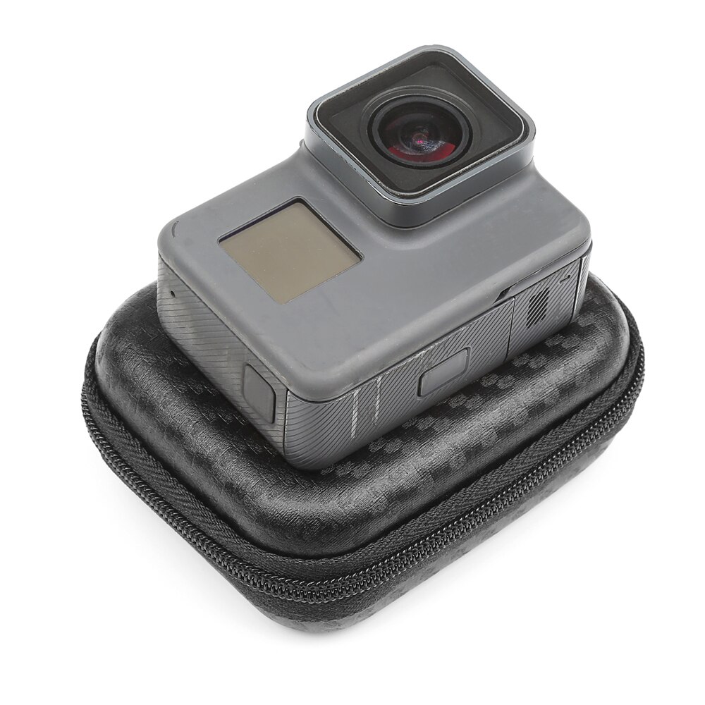 Sparare Impermeabile Portatile Mini Scatola Del Sacchetto di Eva per Il Caso di Xiaomi Yi 4K Gopro Hero 8 7 5 Nero Eken dji Osmo Go Pro 7 Accessori Della Fotocamera