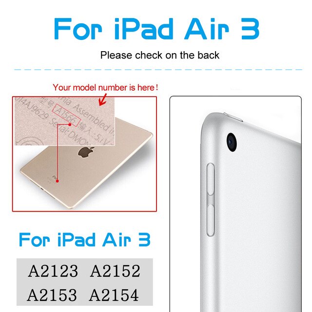 Clear Case For ipad pro 11 7th 8th 9th 10.2 generation 10’2 mini 6 5 9.7 air 1 3 10.5 Air 4 10.9 case cover funda
