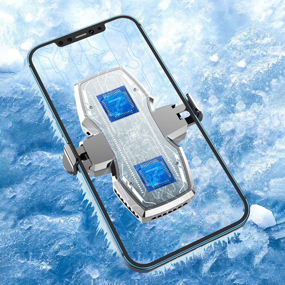 Telefoon Cooler Cooling Fan Radiator Cooler Koellichaam Universele Mobiele Telefoon Radiator Game Draagbare Ventilator Cooling Koellichaam