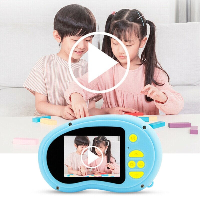 X8 Children Camera Cartoon Digital Mini Video Camera Motion Camera Toy Photography 2.0" HD Screen For Christmas Birthday