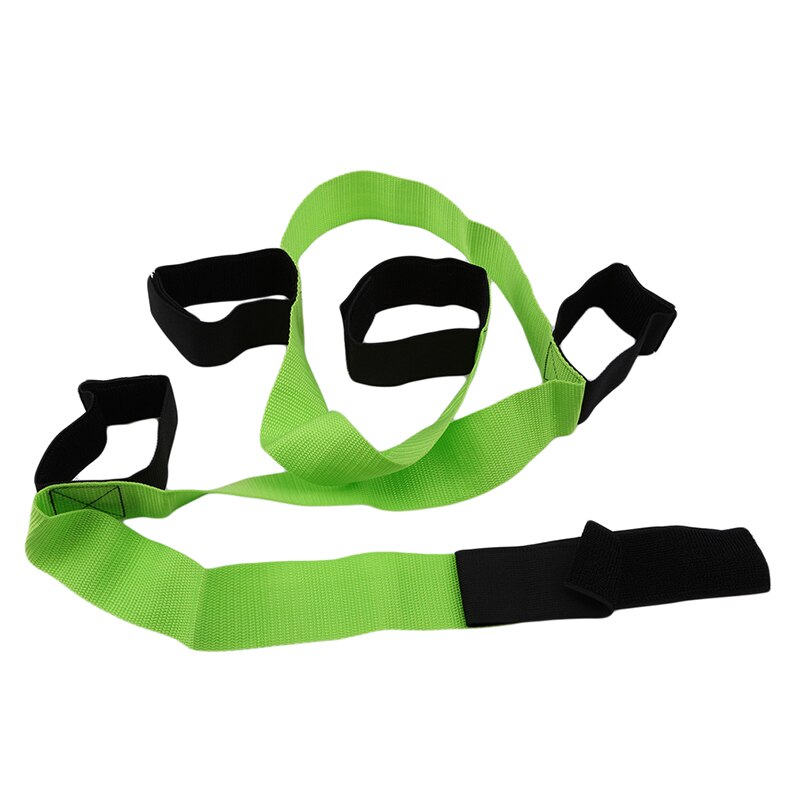 4 Legged Race Bands Outdoor Game Kids Volwassenen Verjaardag Team Party Games Draagtas: Groen