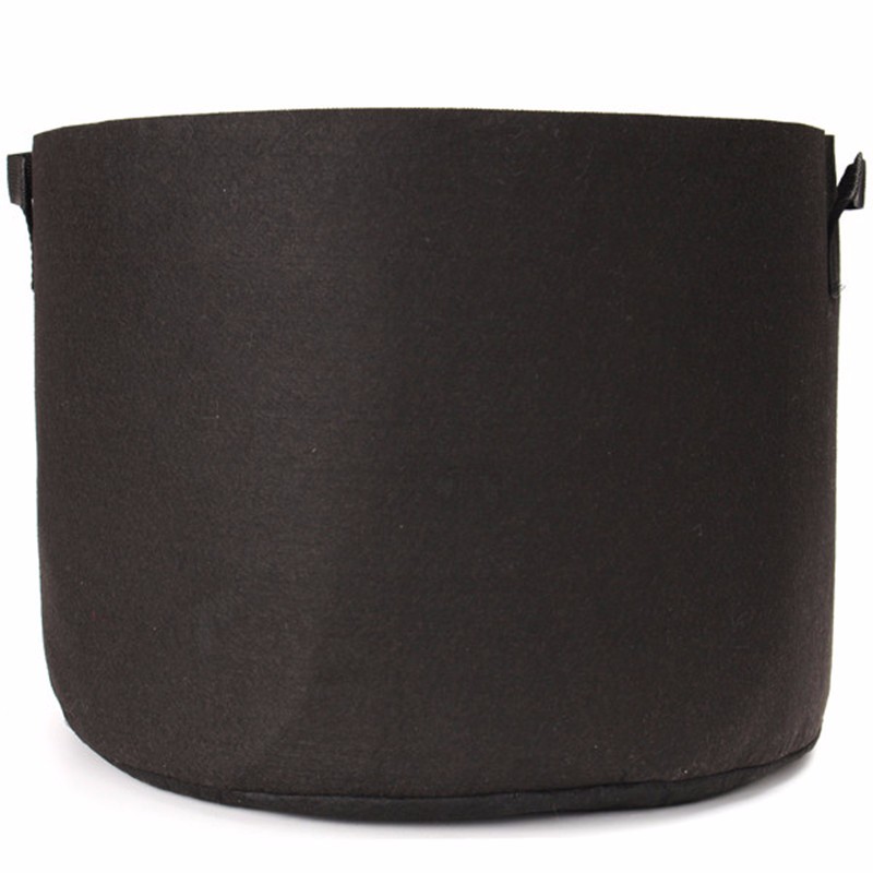 Pots de plantes en tissu noir | Sacs de culture avec poignées, sac de plantation, pot de fleurs taille 1, 2, 3, 5, 7, 10, 15, 20 ,25, 30 gallons