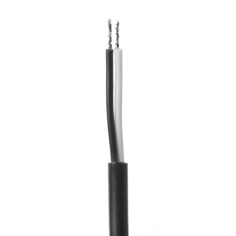 de 1Pc USB 2,0 Jack hembra de 2 Pin 2 Cable de carga de energía conector con Cable de 30cm