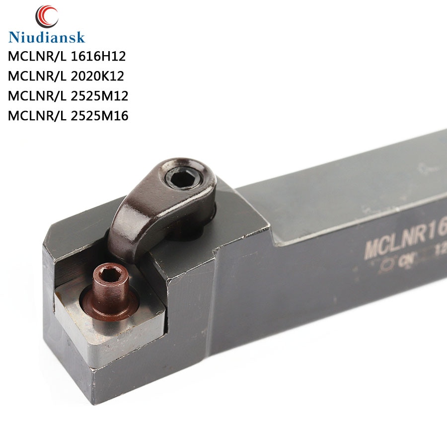 MCLNR1616H12 MCLNR2020 K12 MCLNR2525 M12 External Turning Lathe Tool Holder MCLNR2525 M16 CNC Turning Tool Holder