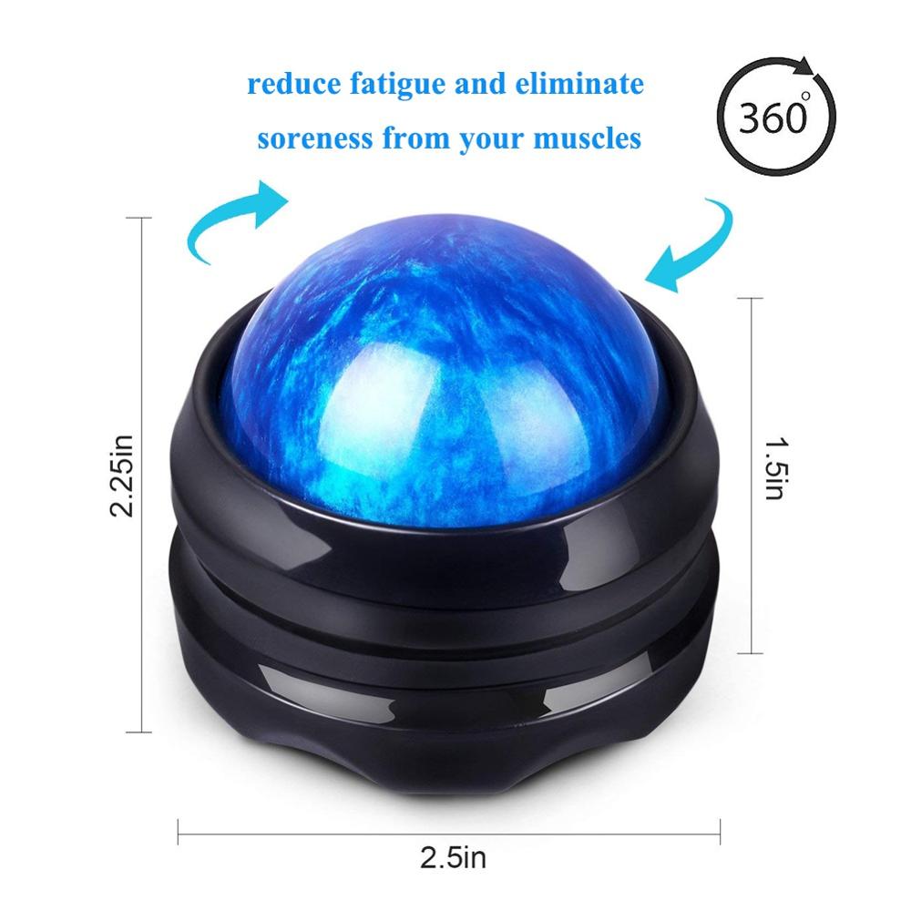Sport Massage Roller Ball Body Therapy Foot Back Waist Hip Relaxer Stress Release Muscle Relaxation Fitness Equipments