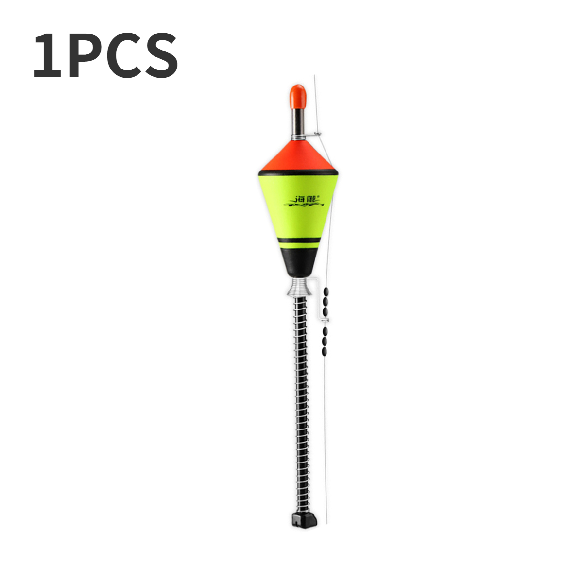 1-5PCS Draagbare Automatische Visserijvlotter Snelle Bobber Vissen Accessoires Snelle Visserij Bobber Set Oceaan Visserijvlotter Apparaat gereedschap: WHITE