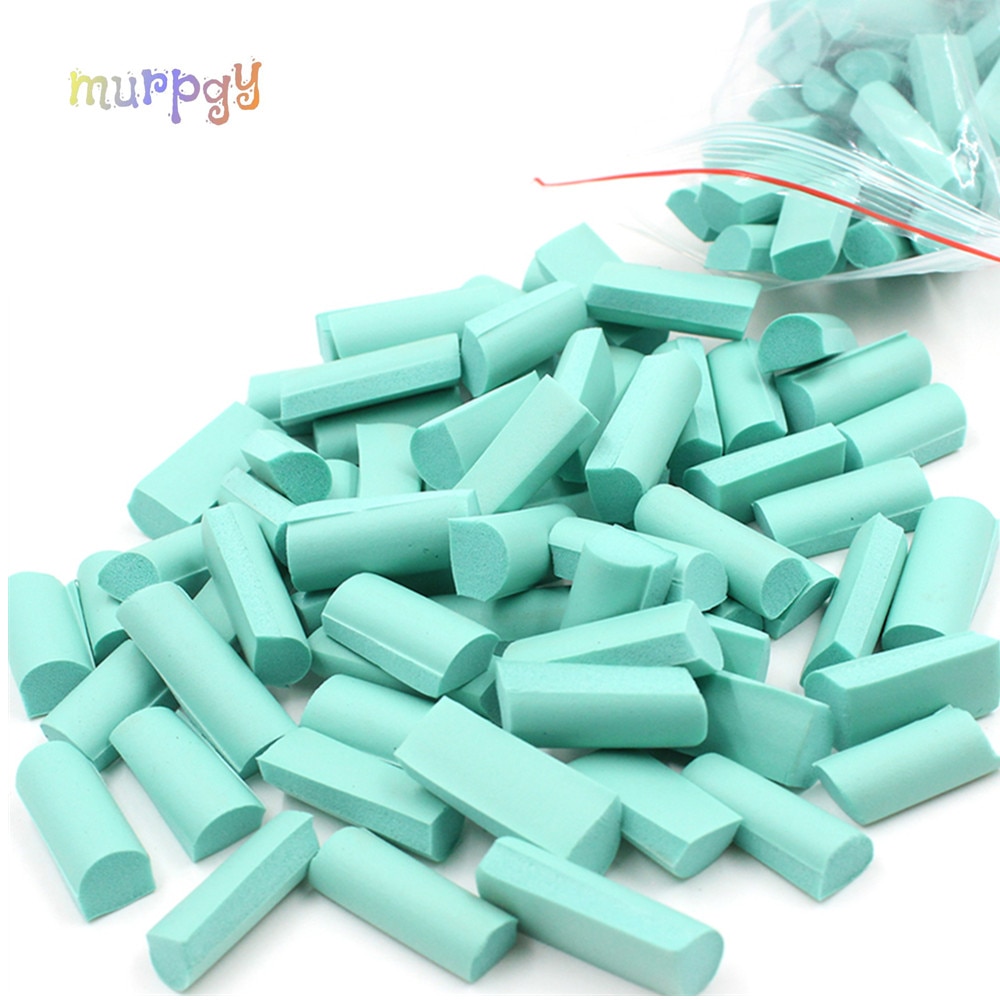 70pcs Sponge Chunks Filler Charms for Addition for Slime Supplies Lizun Accessories Slime Bead Decoration Foam Clay Mud