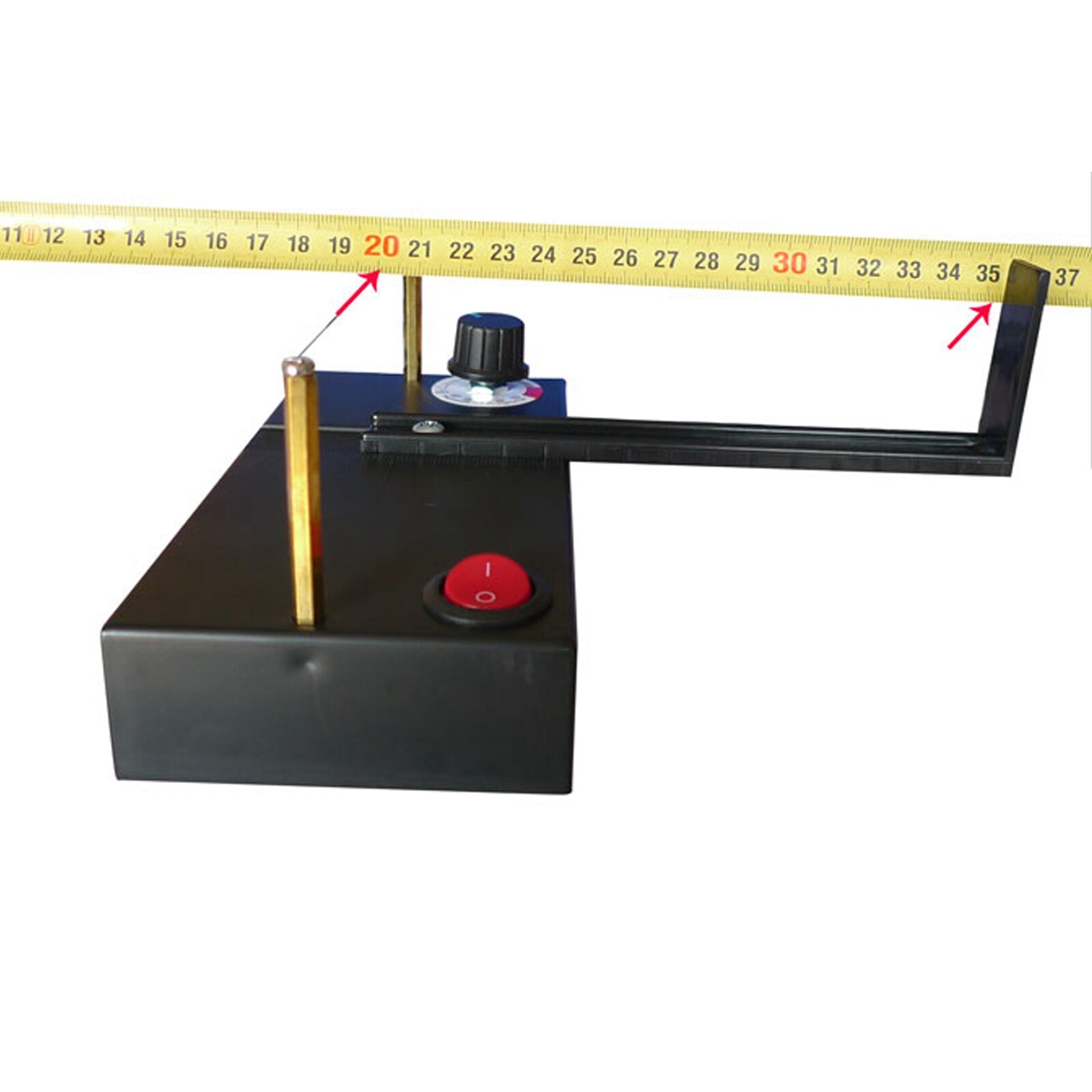 ABS AC 110-240V Small Ribbon Cutter Machine Mini DIY Rope Band Craft DIY Manual Cut Tool Black Home Use 60W