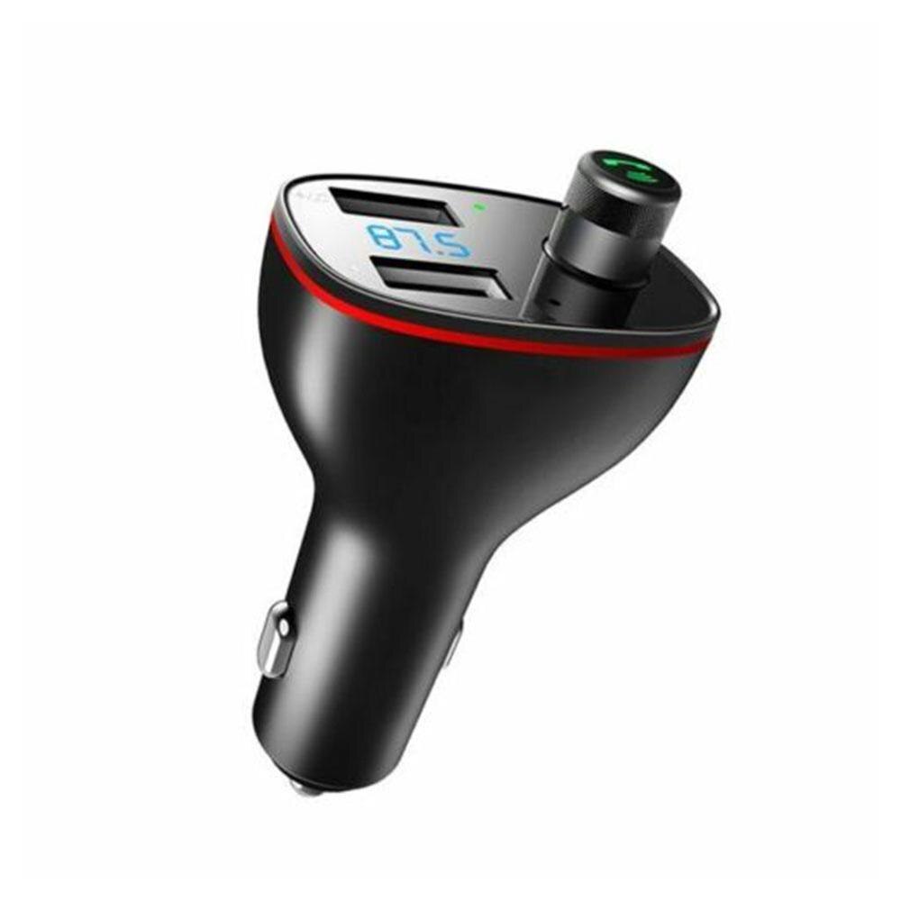 ROCK Dual USB Car Charger B300 Bluetooth 4.2 FM Transmitter Digital 3.4A Intelligent Distribution Current Fast Quick Charging: Default Title
